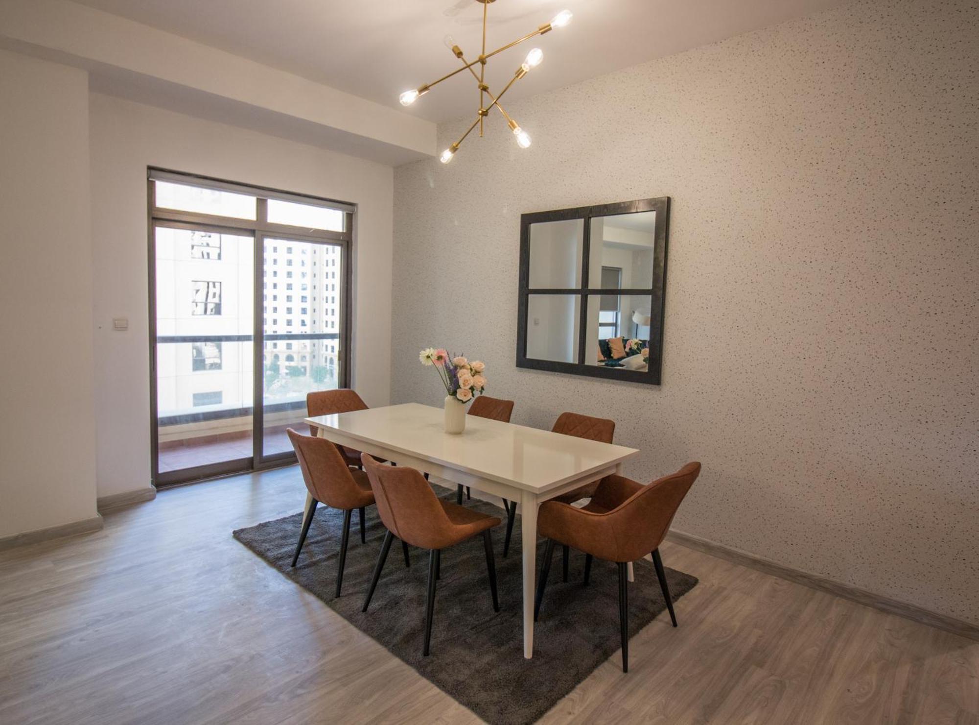 Premium 3Br! Partial Sea-View - Amwaj Leilighet Dubai Eksteriør bilde