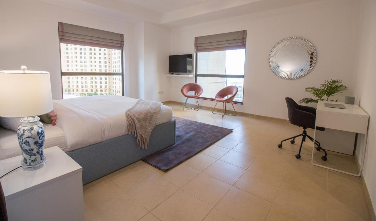 Premium 3Br! Partial Sea-View - Amwaj Leilighet Dubai Eksteriør bilde